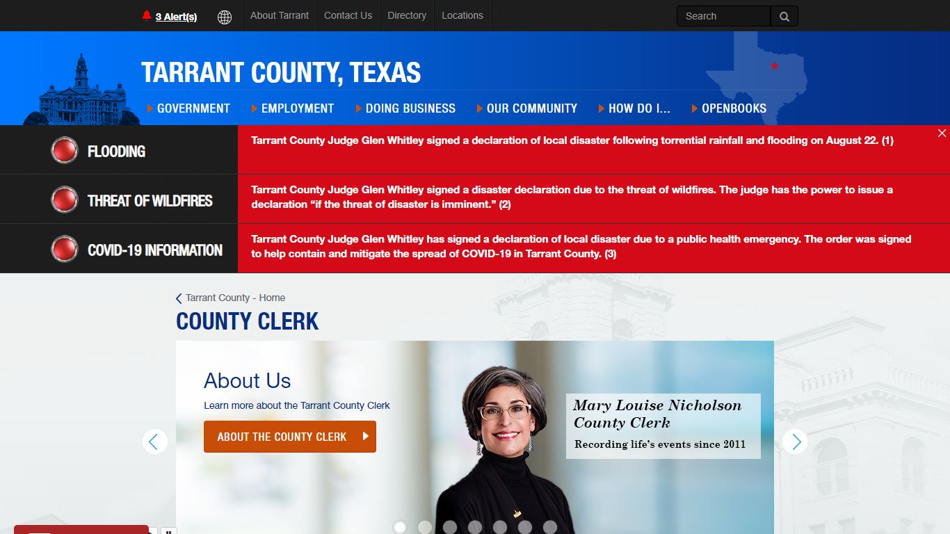 County Clerk - Tarrant County TX